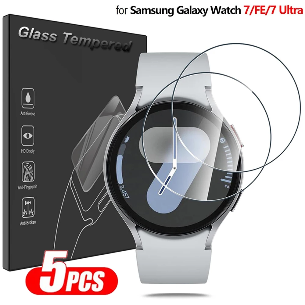 Samsung Smartwatch Ultra Accessories - Temperli Cam Samsung Galaxy İzle 7