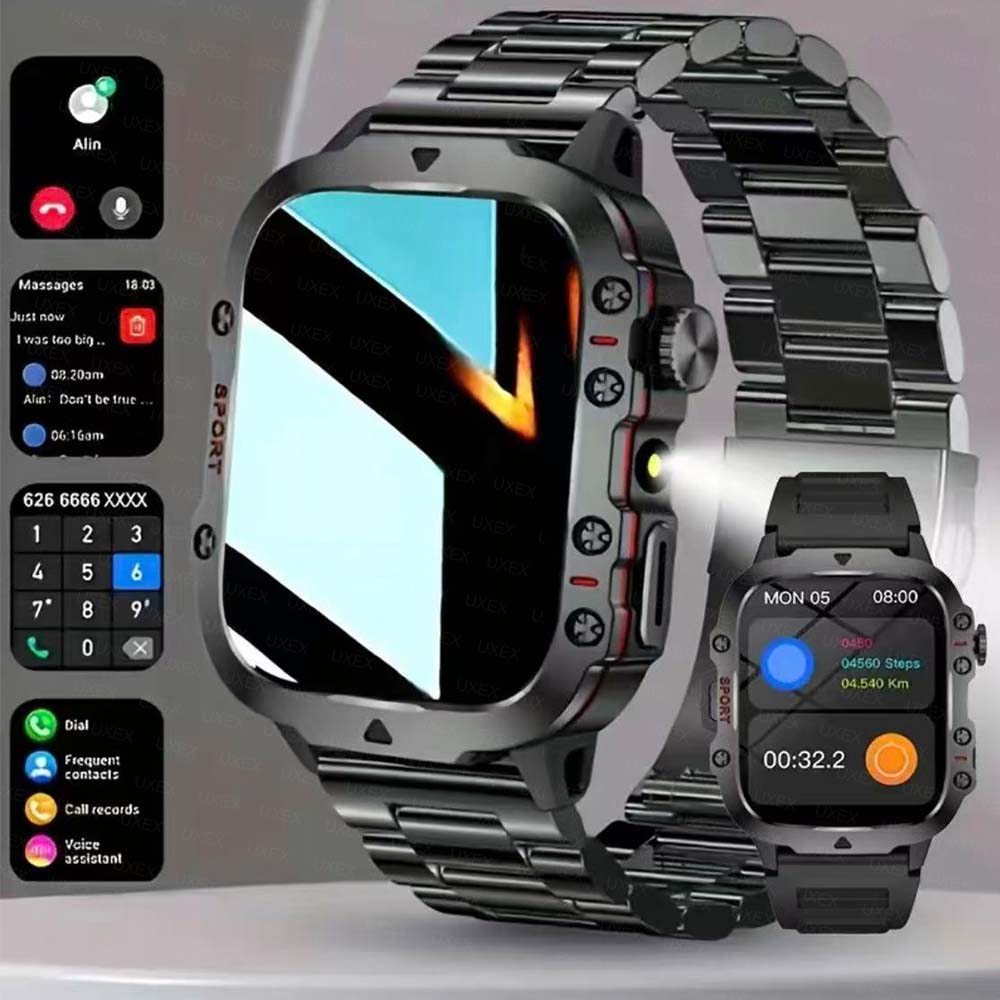 Smartwatch Custom - 2026 Yeni Akıllı Saat LED Işıklı