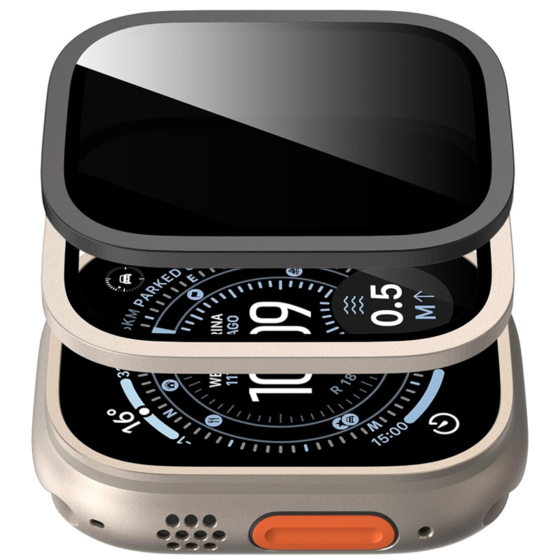 Watch Case Bumper - Apple Watch Ultra 1/2/3 için Temperli