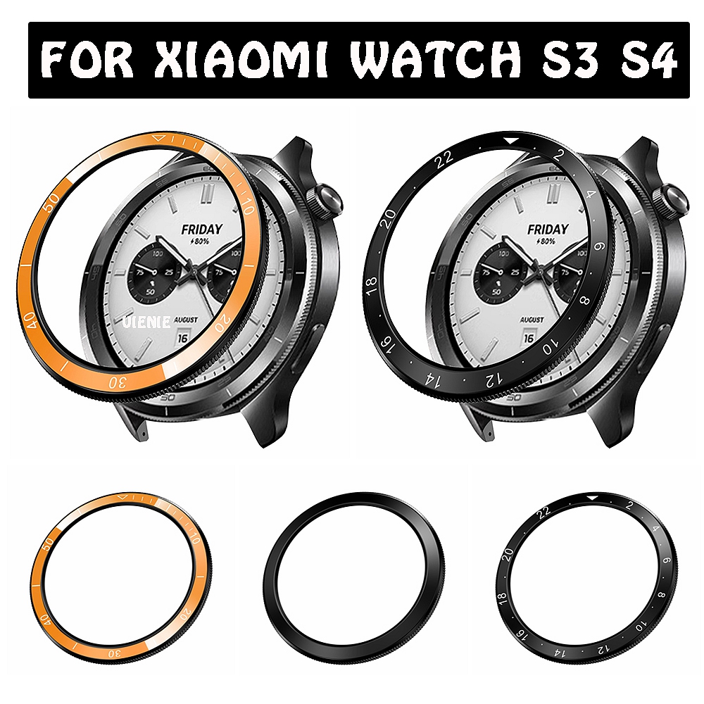 Xiaomi Smartwatch S4 Accessories - Xiaomi İzle S4 S3 Çerçeve Halkası