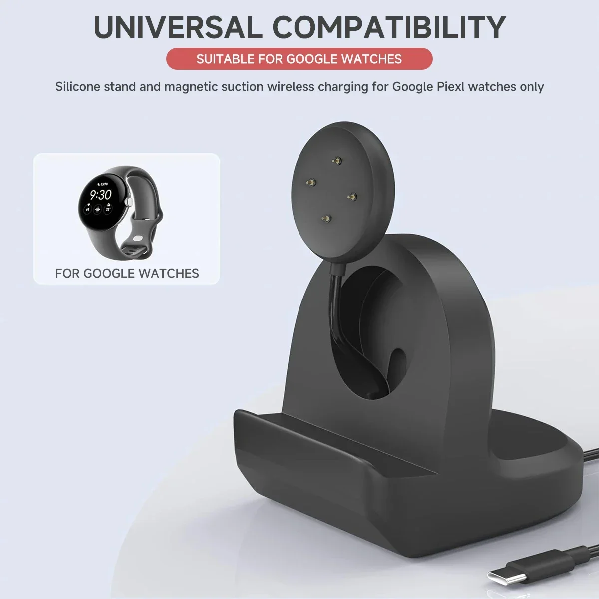 Yumuşak Silikon Şarj Cihazı Cr - Wireless Charger Watch incelemesi ve fiyatı