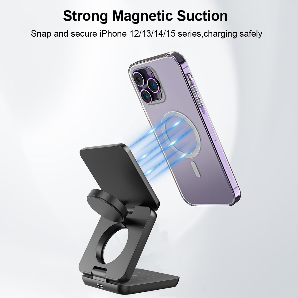 Kablosuz Şarj Cihazı 3'ü 1 Ara - Wireless Charger Watch incelemesi ve fiyatı