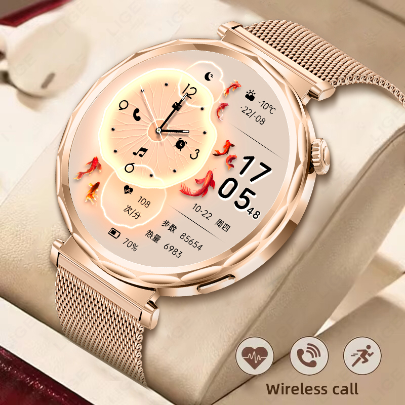 LIGE akıllı saat kadınlar için - Smartwatch Custom incelemesi ve fiyatı