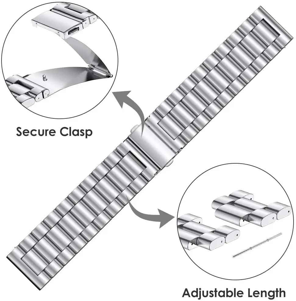 22mm Metal Paslanmaz Çelik Kor - Xiaomi Smartwatch S4 Accessories incelemesi ve fiyatı