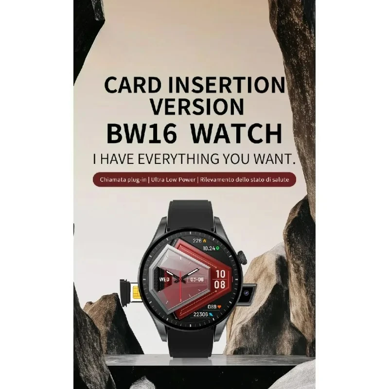 Yeni 4G Akıllı Saat BW16: WiFi - Smartwatch Id incelemesi ve fiyatı