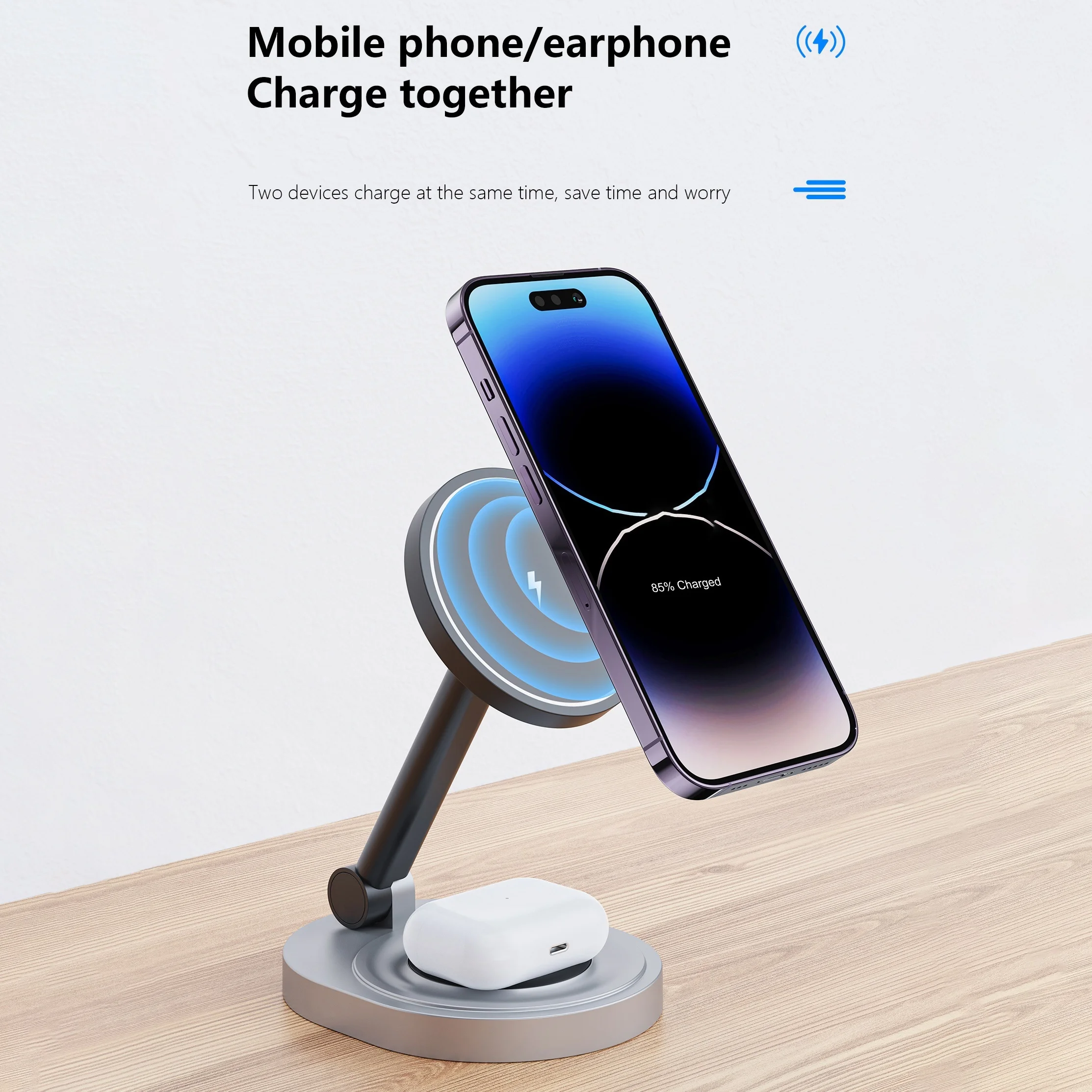 2 In 1 Manyetik Kablosuz Şarj  - Wireless Charger Watch incelemesi ve fiyatı