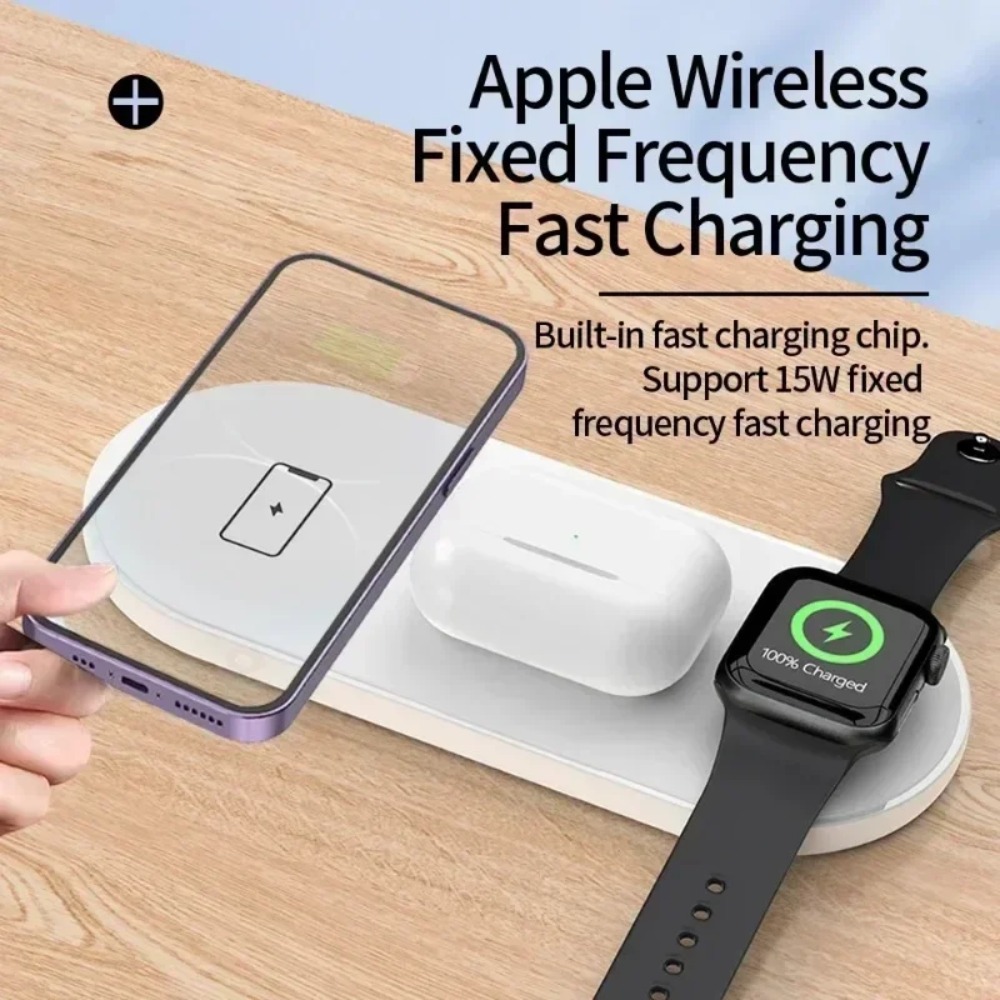 3'ü 1 Arada Kablosuz Şarj Pedi - Wireless Charger Watch incelemesi ve fiyatı