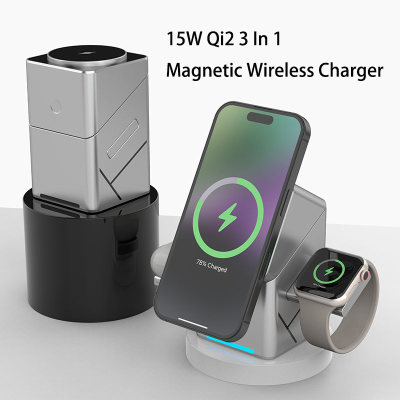 15W Dokunmatik Döner Manyetik  - Wireless Charger Watch incelemesi ve fiyatı