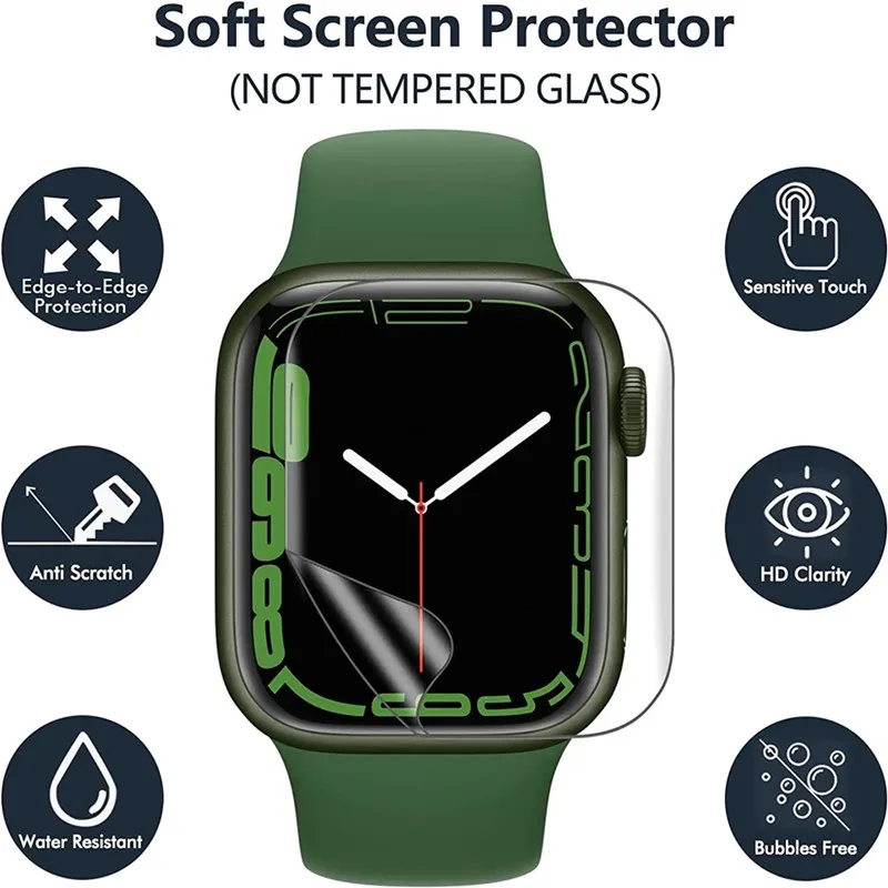 3 Adet Hidrojel Film Apple Wat - Watch Case Bumper incelemesi ve fiyatı