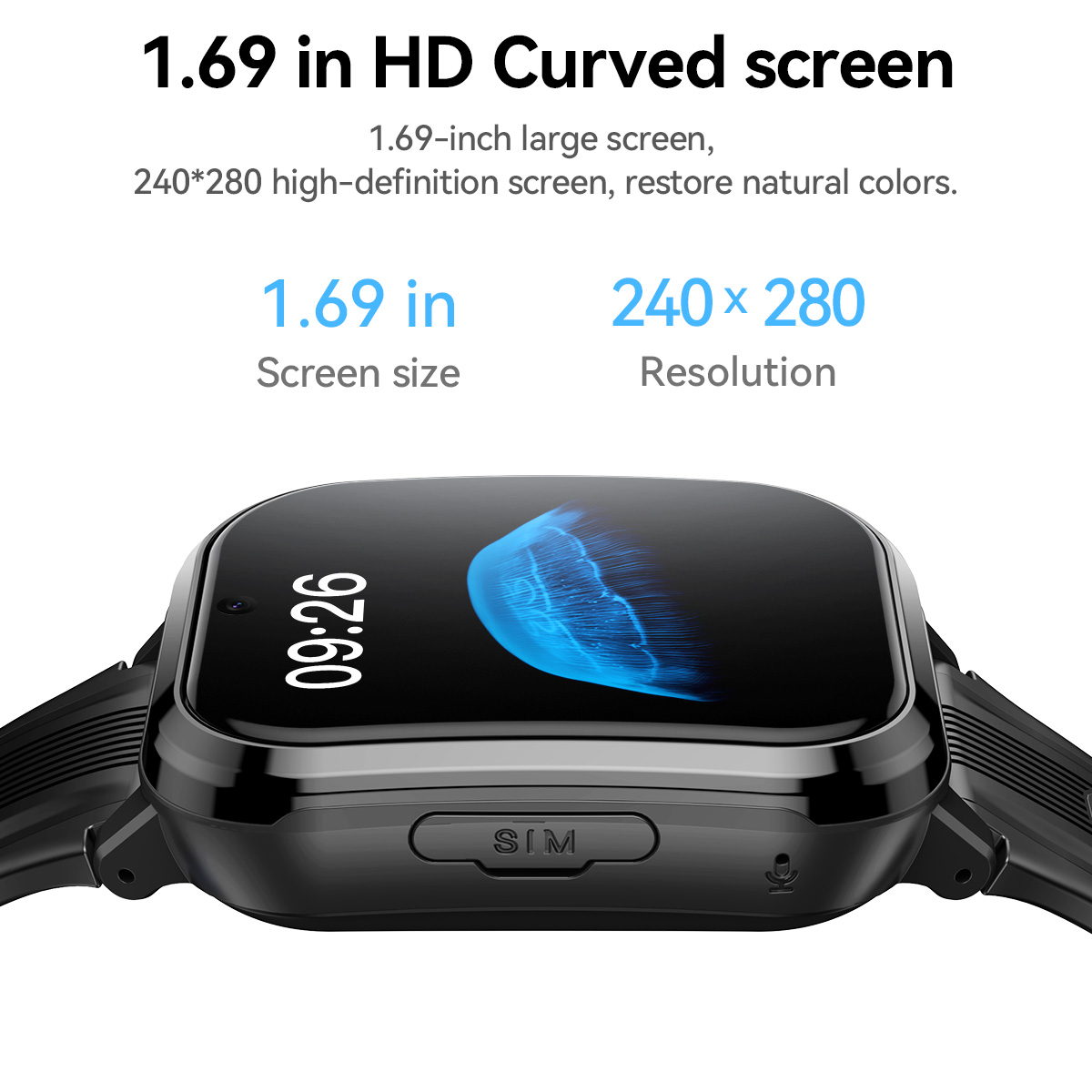 HOCO Y108 1.69 inç HD LCD Kavi - Smartwatch Id incelemesi ve fiyatı