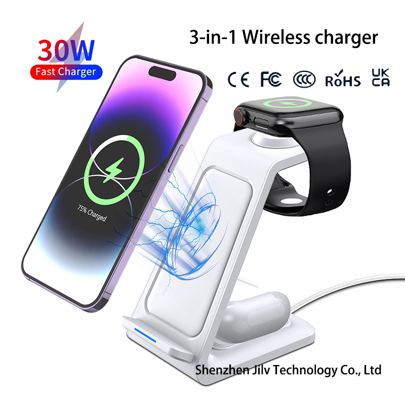 15W 3'ü 1 Arada Kablosuz Şarj  - Wireless Charger Watch incelemesi ve fiyatı